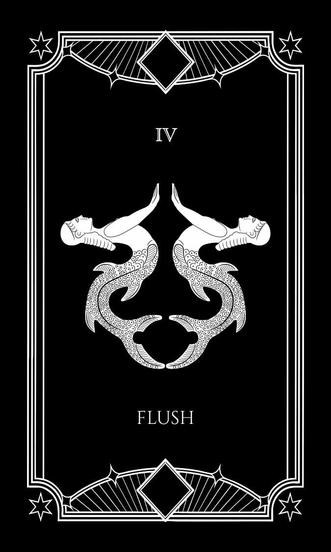 • IV ─ FLUSH A card of rigid architectural masking and elemental reckoning. It explores a woman’s fierce fight to dismantle heteronormative denial and reclaim her true authority before the tempests submerge her. • IV ─ FLUSH A card of rigid architectural masking and elemental reckoning. It explores a woman’s fierce fight to dismantle heteronormative denial and reclaim her true authority before the tempests submerge her.